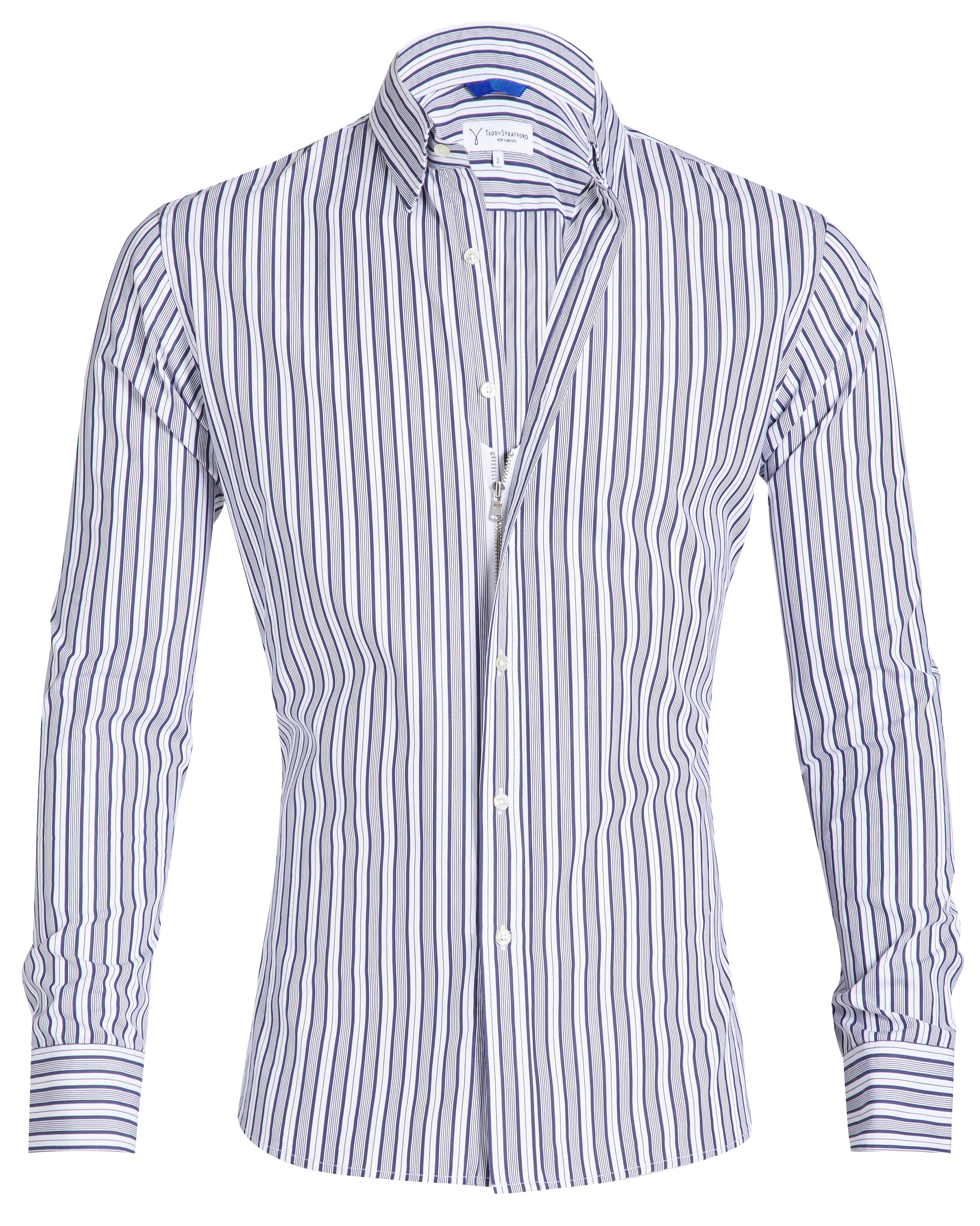 The NYC Pinstriped Poplin Small Batch Series | Teddy Stratford