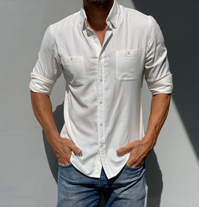 Teddy Stratford: Athletic Fit Button Down Shirts that Zip